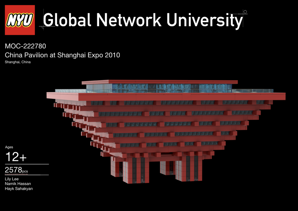 Lego China Pavilion at Shanghai Expo 2010