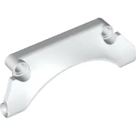 Technic Panel Car Mudguard Arched 9 x 2 x 3 #30 / White