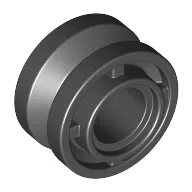 Wheel 11 x 8 with Center Groove / Black