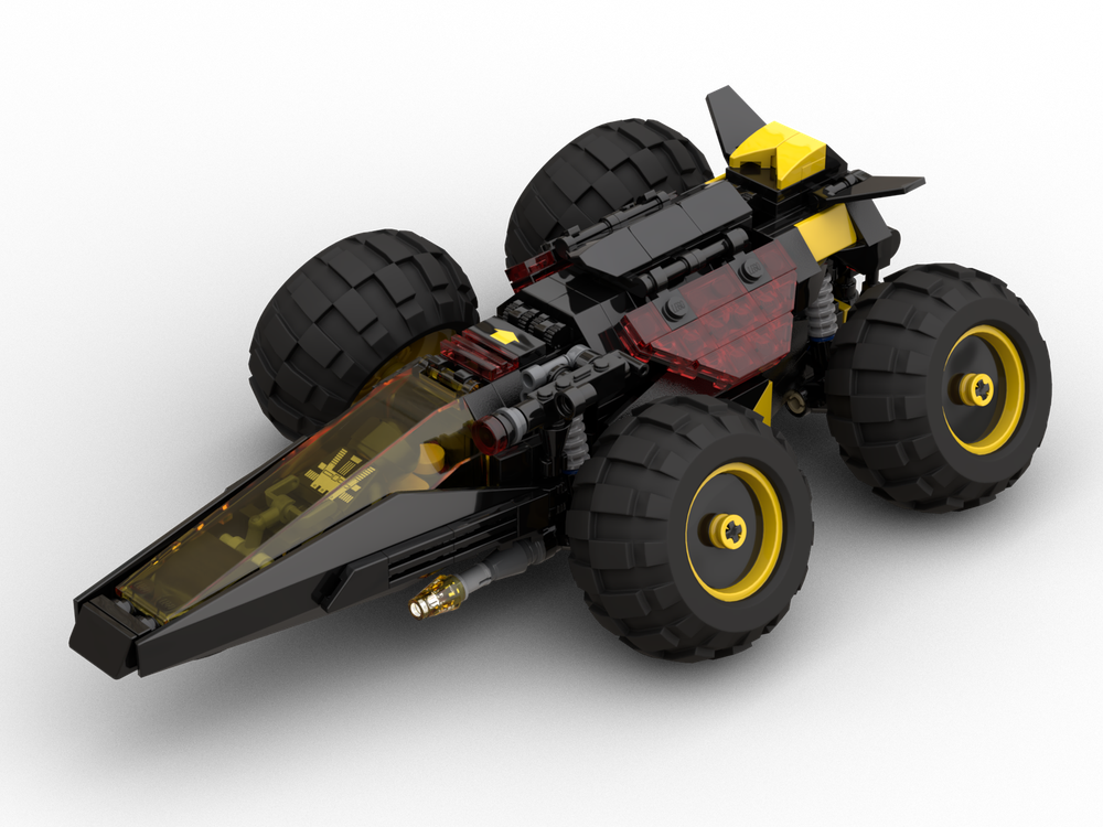 Lego Blacktron All Terrain Vehicle - The Black Adder