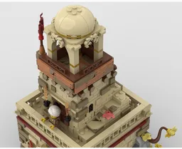 Arab castle tower