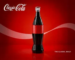 Coca Cola glass bottle
