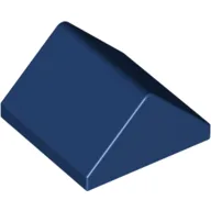 Brick Sloped 45° 2 x 2 Double / Dark Blue