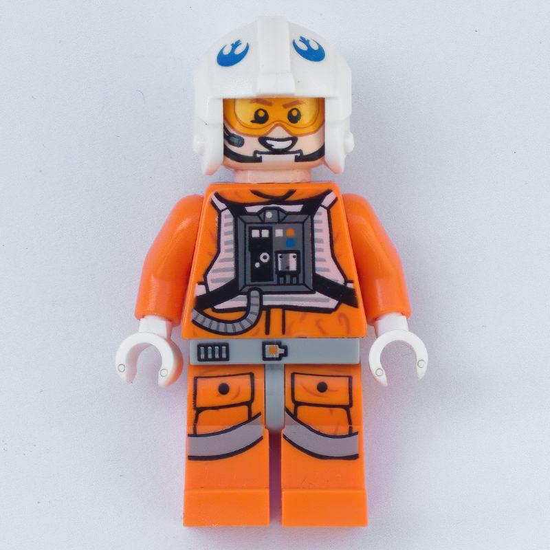 Lego Dak Ralter, Printed Visor, White Hands