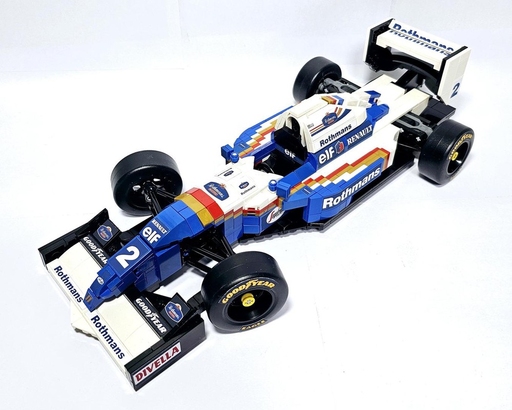 Lego Williams FW16 - Ayrton Senna Tribute(4)