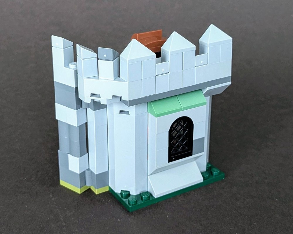 Lego 31168: Black Falcon's Fortress Remake Wall Extension