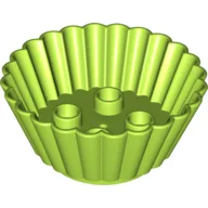 Duplo Cupcake / Muffin Cup with 2 x 2 Studs / Lime