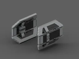 Alternative panel-sections („wings“) for Lego 75347 Tie-Bomber