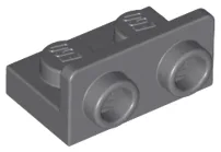 Bracket 1 x 2 - 1 x 2 Inverted / Dark Bluish Gray
