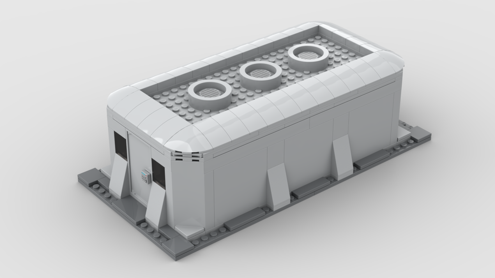Lego Barracks Building