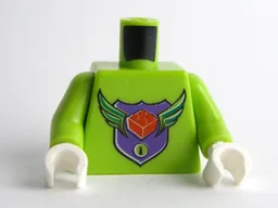 Torso MBA Level 1 Logo Pattern / Lime Arms / White Hands