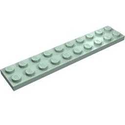 Plate 2 x 10 / Sand Green