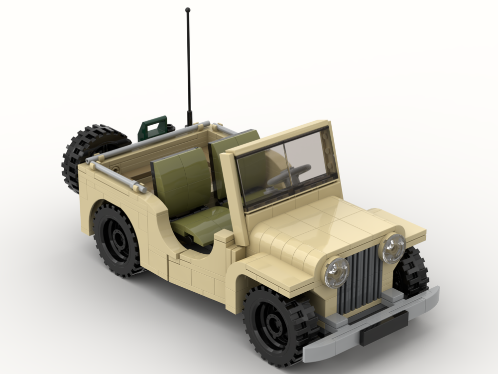 Lego Desert Willys Jeep