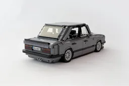 BMW M5 E28 Dark Bluish Gray