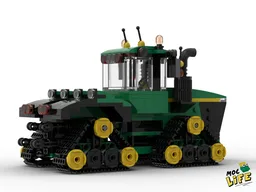 John Deere tracks articulated