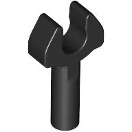 Bar 1L with Clip [Cut Edges and One Side Hole] [Full Clip] / Black