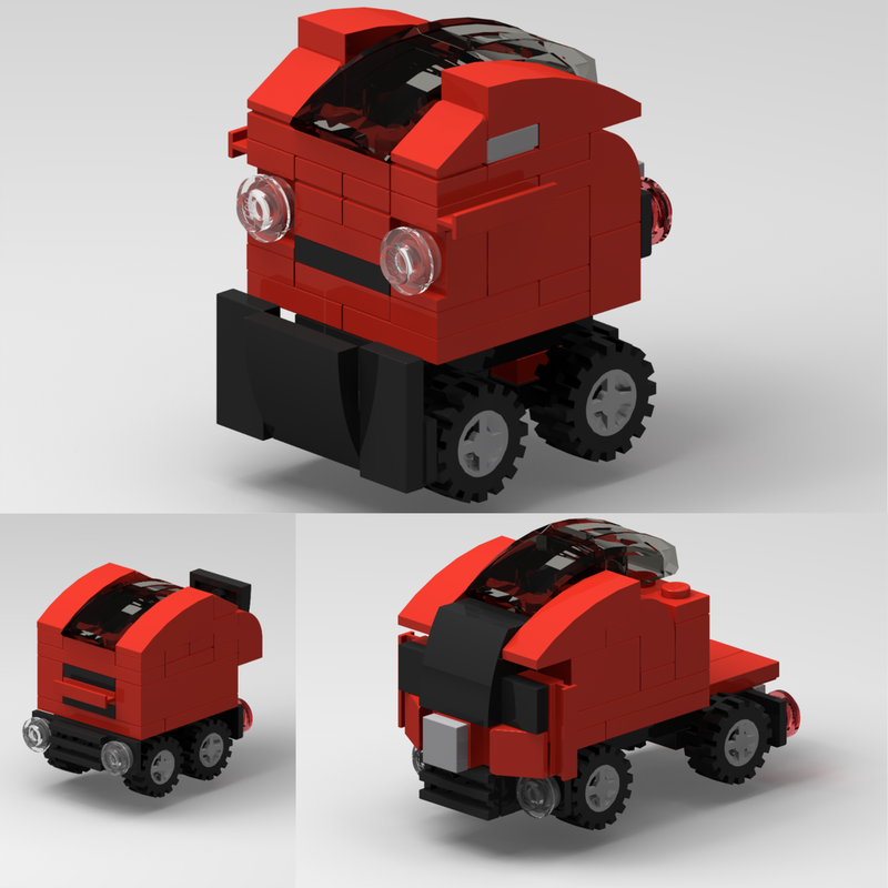 Lego Red 3 in 1 Vehicles #3 --Boxes Special!