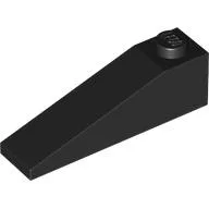 Brick Sloped 18° 4 x 1 / Black
