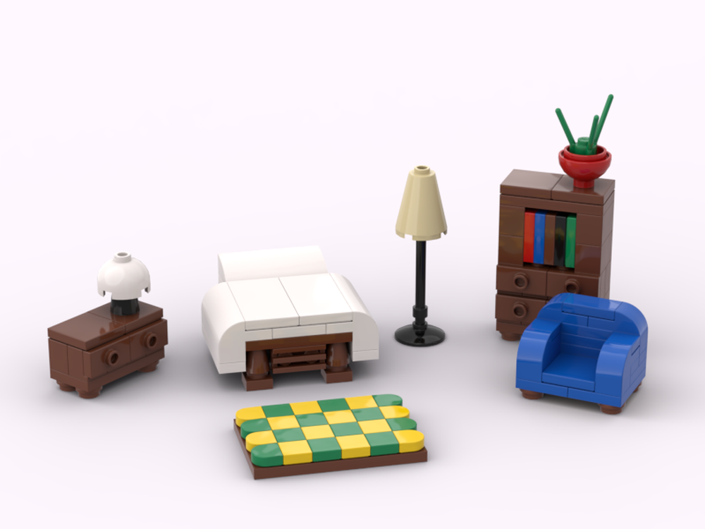 Lego Furniture: Bedroom