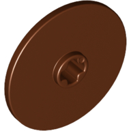 Lego Technic Disc 3 x 3 / Reddish Brown