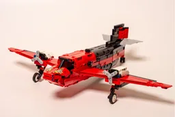 Red Cargo Plane
