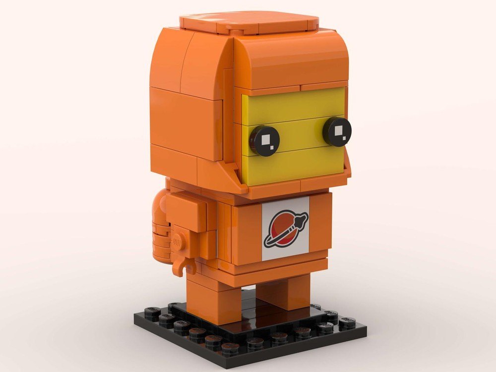 Lego Spaceman - Orange Edition