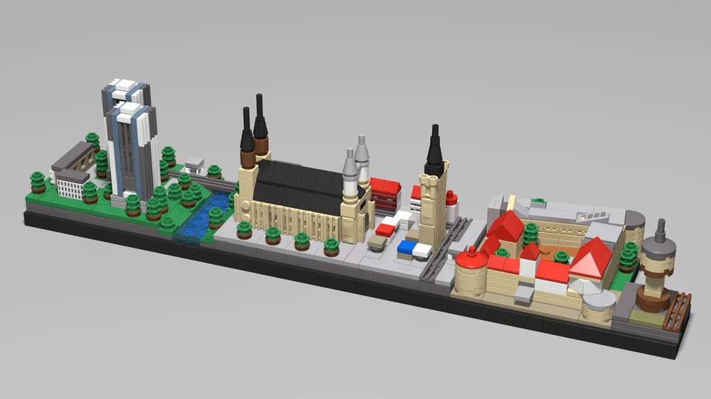 Lego Halle (Saale) Skyline