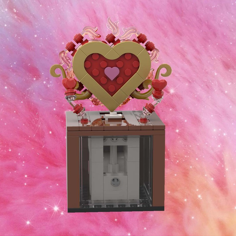 Lego Rolling heart base motion for minifigure