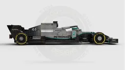 F1 Mercedes W10