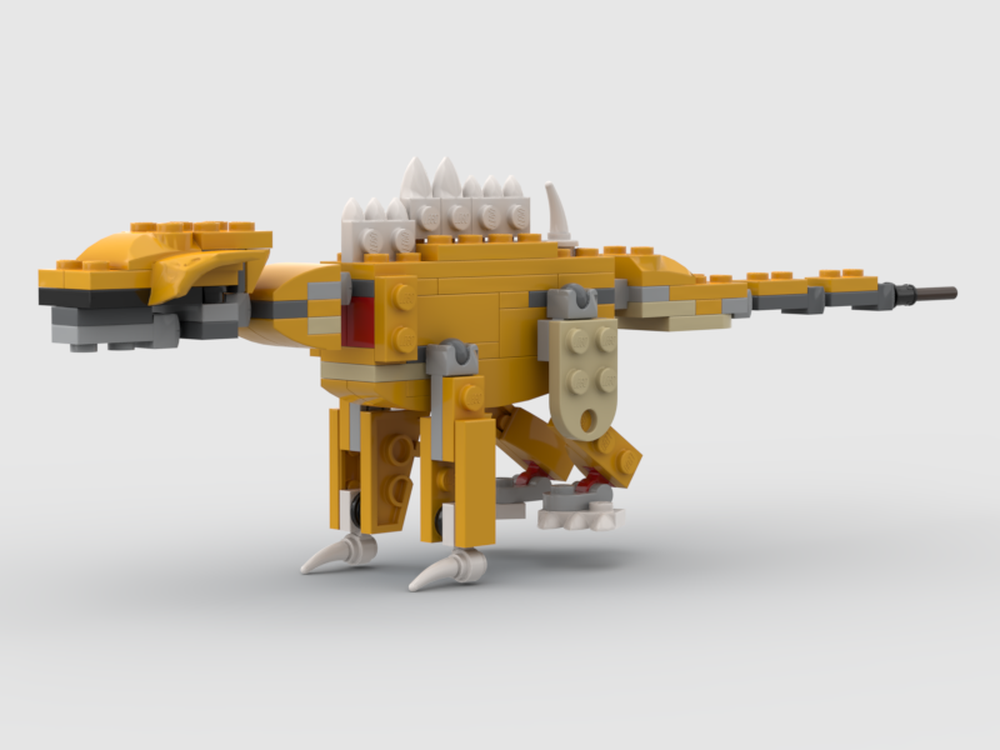 Lego 31112 Crested Spine Drake (Macrolophodrakon canthis)1:22