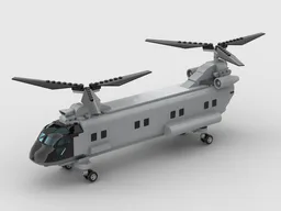 Long transport helicopter