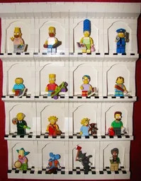 minifig modular display stand