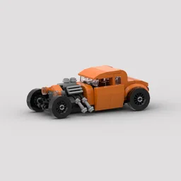 1933 FORD 5 WINDOW COUPE - JOHNNI D HOTROD