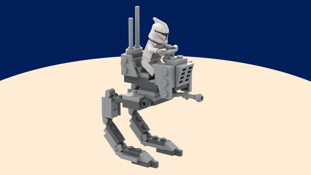 Lego AT-RT Space Soldier Trooper Walker