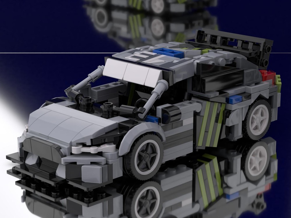 Lego Hoonigan Gymkhana 10 ford focus RS RX