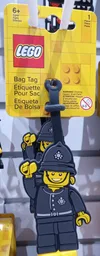 UK Policeman Bag Tag