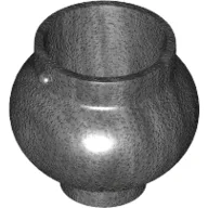 Minifig Pot Small with Handle Holders / Pearl Titanium