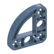Technic Beam 3 x 3 L-Shape with Quarter Ellipse Thin / Pearl Sand Blue
