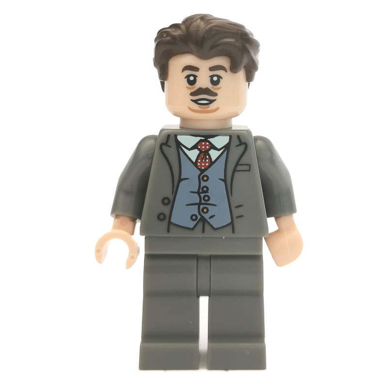 Lego Jacob Kowalski, Dark Bluish Gray Suit (CMF)