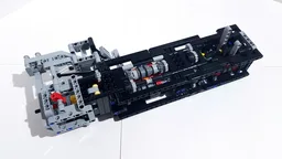 Sequental 4-speed gearbox with RND and clutch pedal