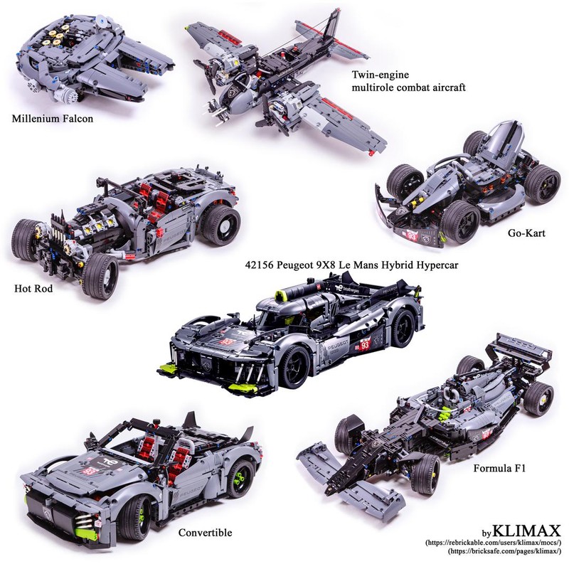 Lego All in One pack of 42156 c-models