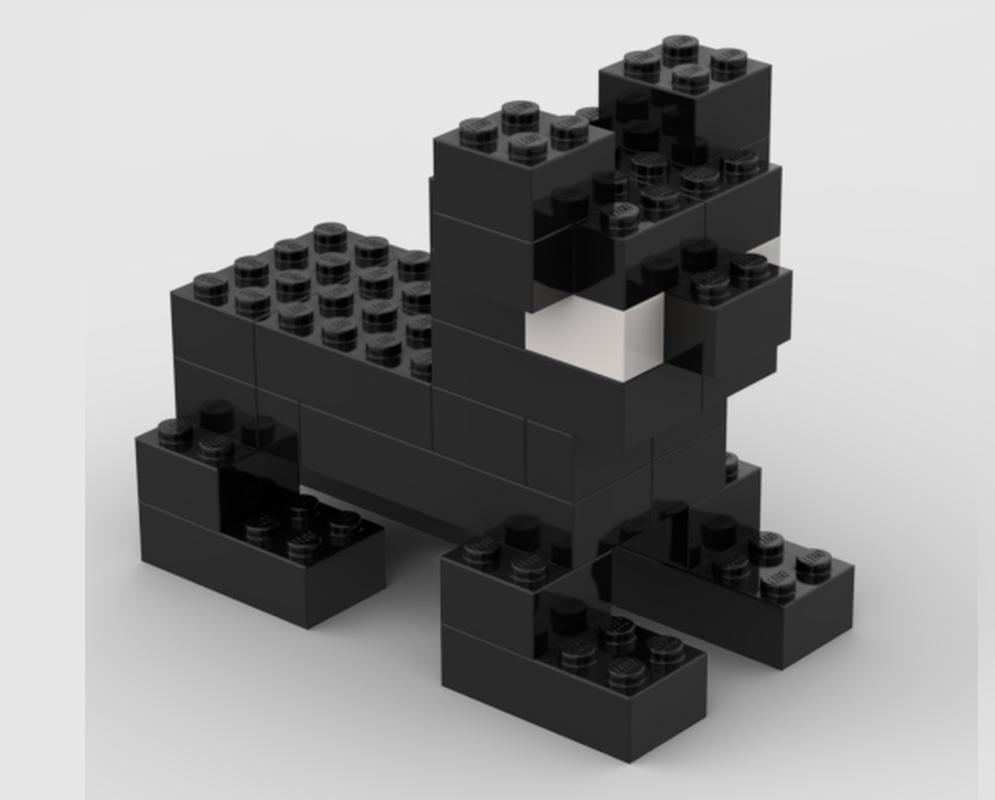 Lego Dog Dante from Coco Movie