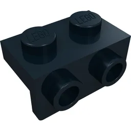 Bracket 1 x 2 - 1 x 2 / Black