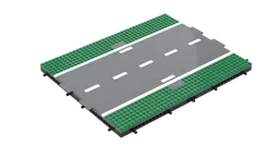 Brick Builders Road System Walkway Roadside