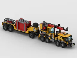 Jungle Cargo Truck & Trailer