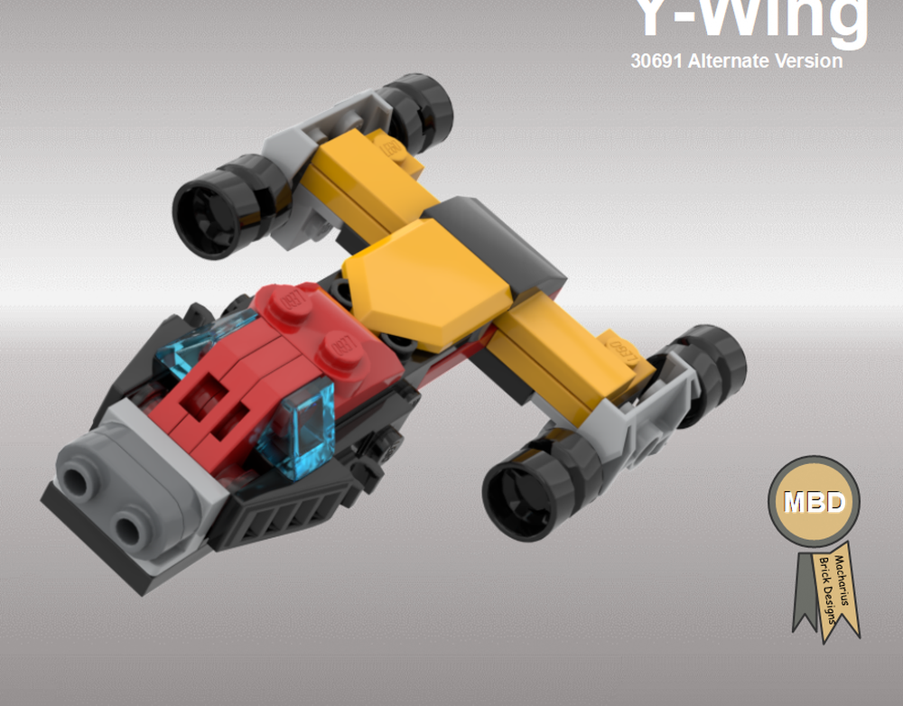Lego BTL-A4 Starfighter, 30691 Alternate Version