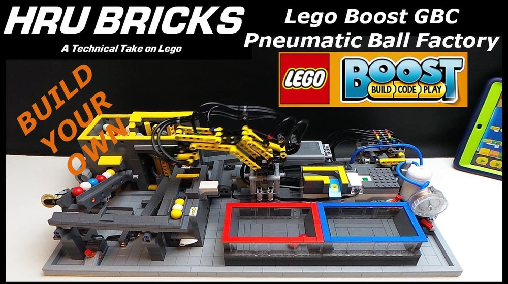 Lego Boost GBC Pneumatic Ball Factory