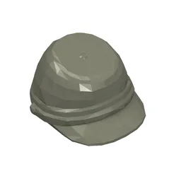Hat / Kepi / Cavalry Cap / Dark Gray