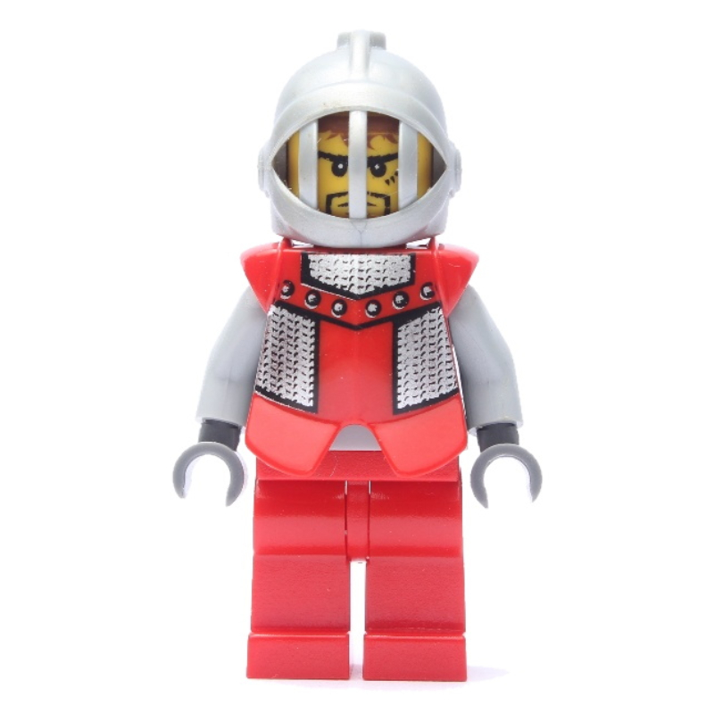 Lego Knight (Knights Kingdom I) - Red Legs, Armor