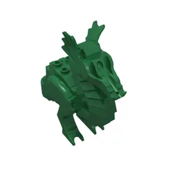 Creature Body Part, Dragon Body [Plain] / Green